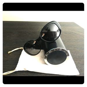 Bulgari 18k gold sunglasses